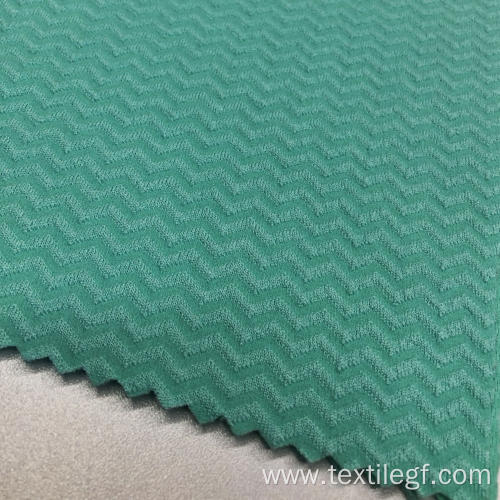 Jacquard Polyester And Spandex Fabric